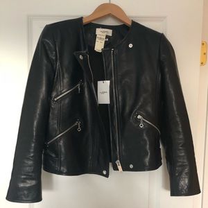 ISABEL MARANT GRINLY LEATHER BIKER JACKET. NEW!
